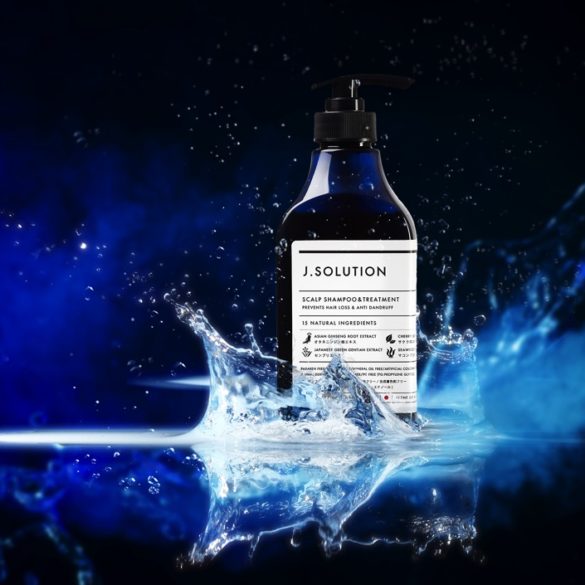 J. Solution | Scalp Shampoo & Treatment – Design practice